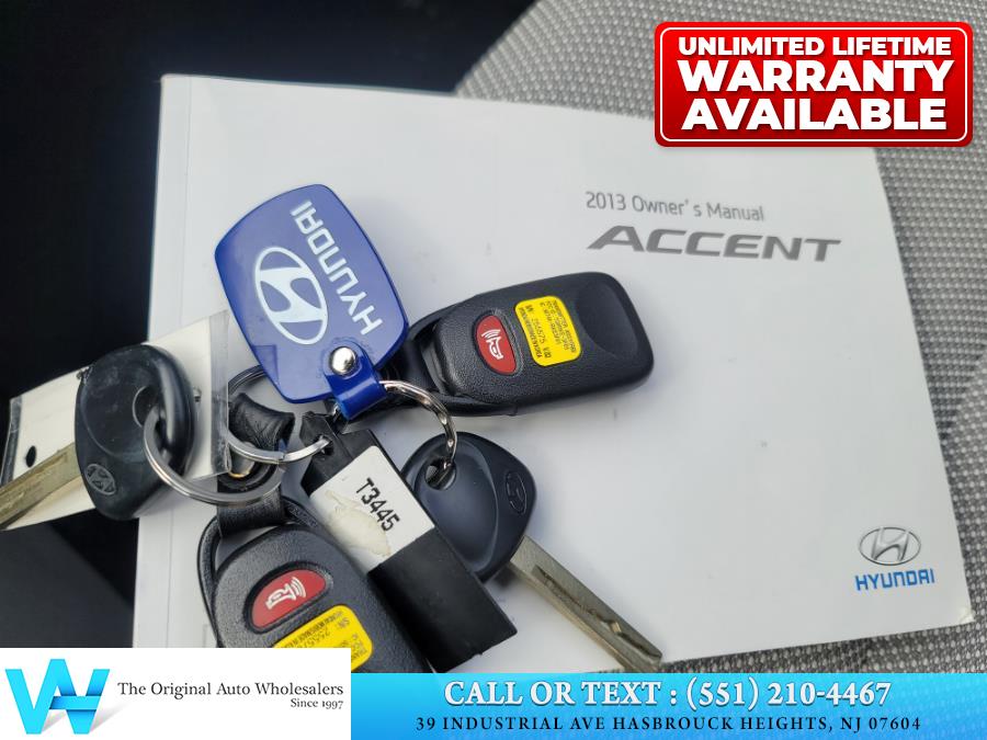 2013 Hyundai Accent 5dr HB Auto GS, available for sale in Hasbrouck Heights, New Jersey | AW Auto & Truck Wholesalers, Inc. Hasbrouck Heights, New Jersey 2013 Hyundai Accent 5dr HB Auto GS, available for sale in Hasbrouck Heights, New Jersey | AW Auto & Truck Wholesalers, Inc. Hasbrouck Heights, New Jersey