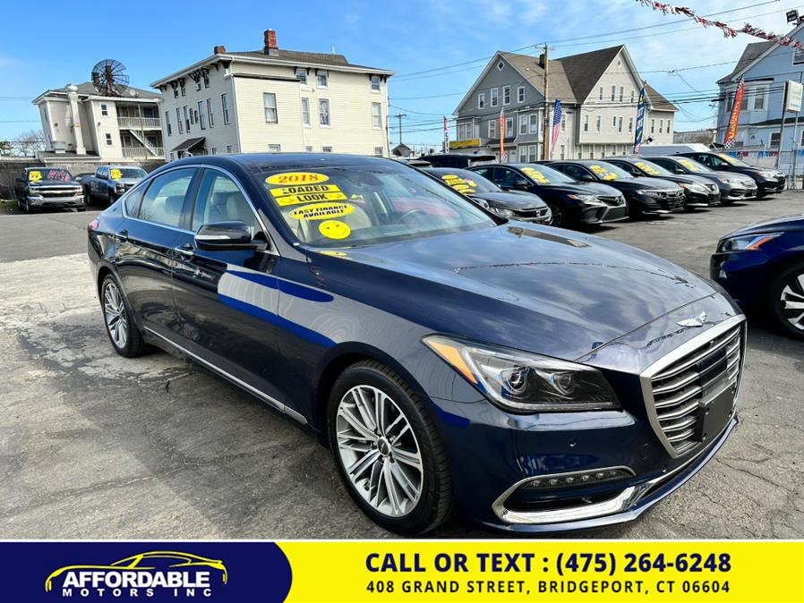 2018 Genesis G80 3.8L AWD, available for sale in Bridgeport, Connecticut | Affordable Motors Inc. Bridgeport, Connecticut 2018 Genesis G80 3.8L AWD, available for sale in Bridgeport, Connecticut | Affordable Motors Inc. Bridgeport, Connecticut