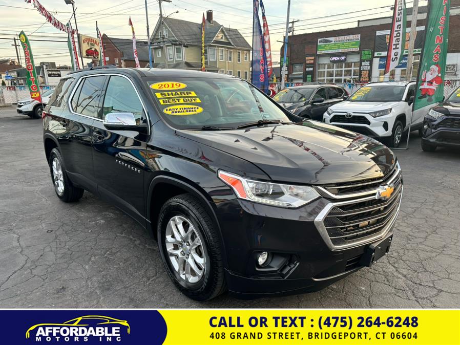 2019 Chevrolet Traverse AWD 4dr LT Leather w/3LT, available for sale in Bridgeport, Connecticut | Affordable Motors Inc. Bridgeport, Connecticut 2019 Chevrolet Traverse AWD 4dr LT Leather w/3LT, available for sale in Bridgeport, Connecticut | Affordable Motors Inc. Bridgeport, Connecticut