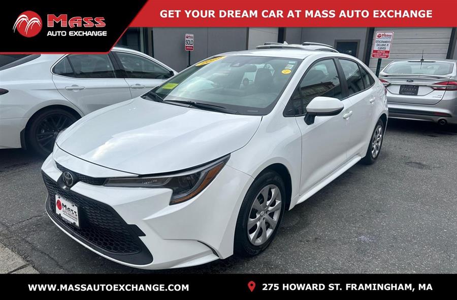 2022 Toyota Corolla LE, available for sale in Framingham, Massachusetts | Mass Auto Exchange. Framingham, Massachusetts