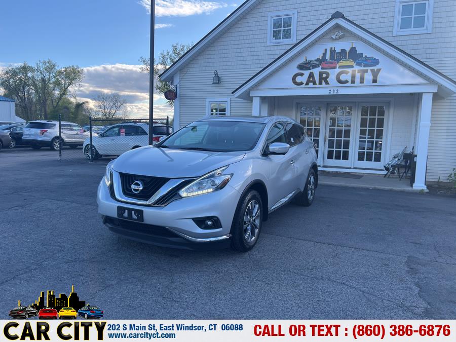 2015 Nissan Murano AWD 4dr S, available for sale in East Windsor, Connecticut | Car City LLC. East Windsor, Connecticut