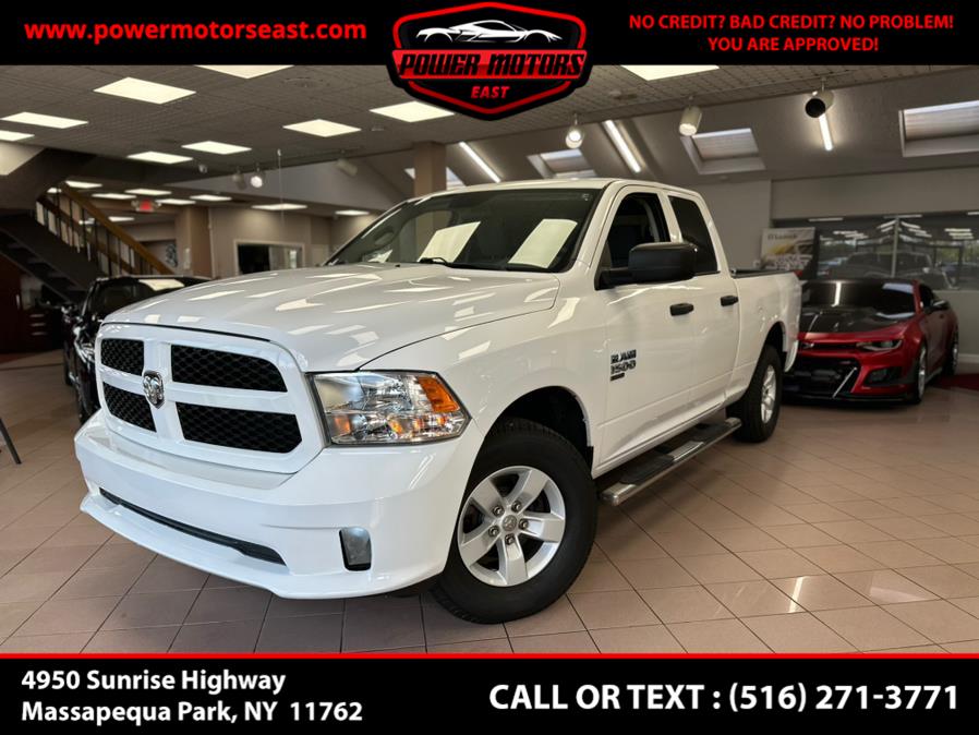 2019 Ram 1500 Express 4x4 Quad Cab 6''4" Box, available for sale in Massapequa Park, New York | Power Motors East. Massapequa Park, New York 2019 Ram 1500 Express 4x4 Quad Cab 6''4" Box, available for sale in Massapequa Park, New York | Power Motors East. Massapequa Park, New York