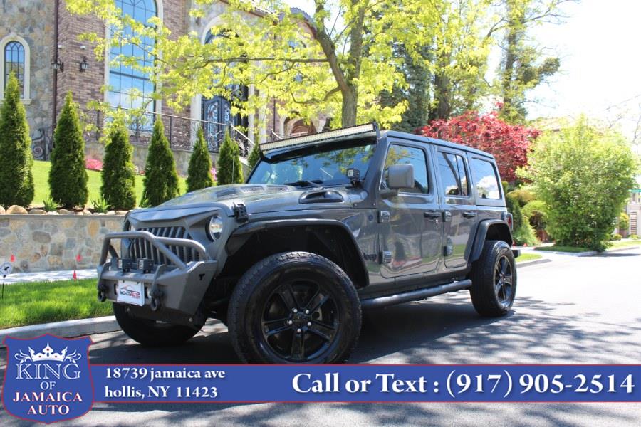 2020 Jeep Wrangler Unlimited Sport Altitude 4x4, available for sale in Hollis, New York | King of Jamaica Auto Inc. Hollis, New York