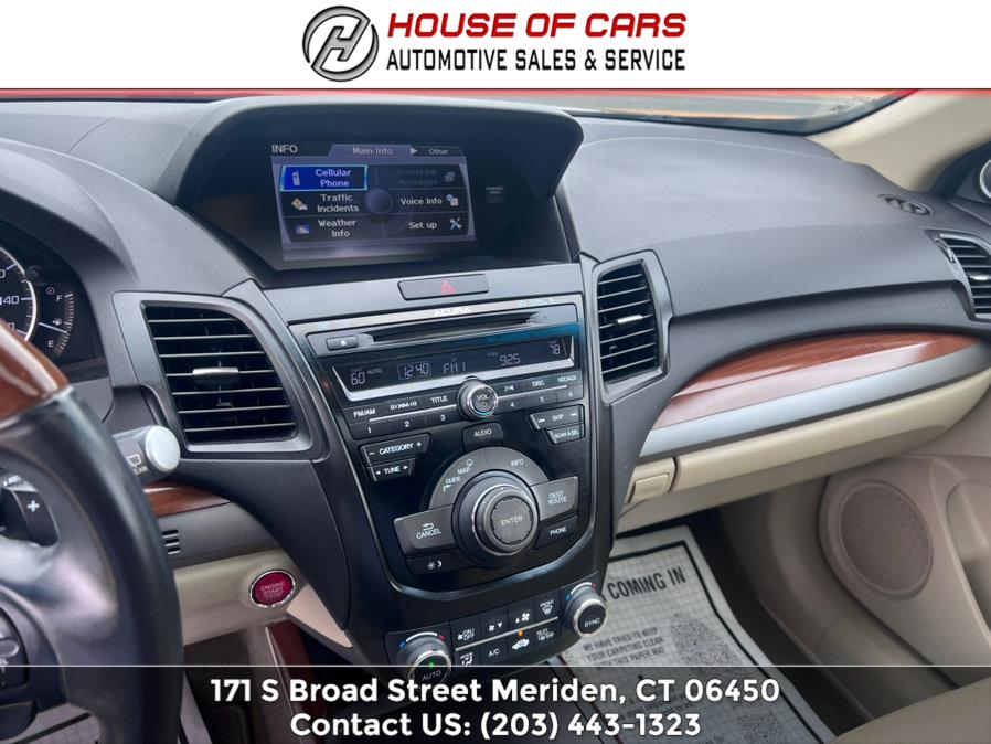2014 Acura RDX AWD 4dr Tech Pkg, available for sale in Meriden, Connecticut | House of Cars CT. Meriden, Connecticut