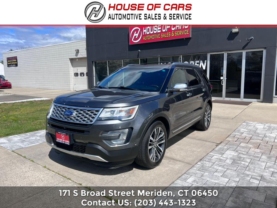 2017 Ford Explorer Platinum 4WD, available for sale in Meriden, Connecticut | House of Cars CT. Meriden, Connecticut