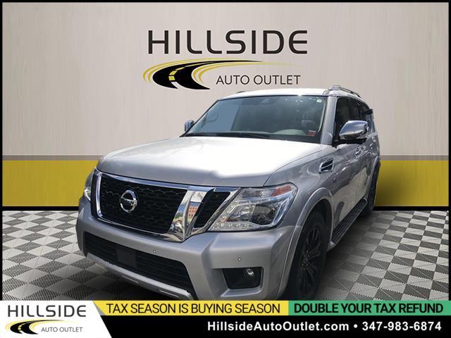 2019 Nissan Armada Platinum, available for sale in Jamaica, New York | Hillside Auto Outlet. Jamaica, New York 2019 Nissan Armada Platinum, available for sale in Jamaica, New York | Hillside Auto Outlet. Jamaica, New York
