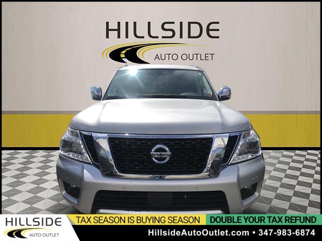 2019 Nissan Armada Platinum, available for sale in Jamaica, New York | Hillside Auto Outlet. Jamaica, New York 2019 Nissan Armada Platinum, available for sale in Jamaica, New York | Hillside Auto Outlet. Jamaica, New York