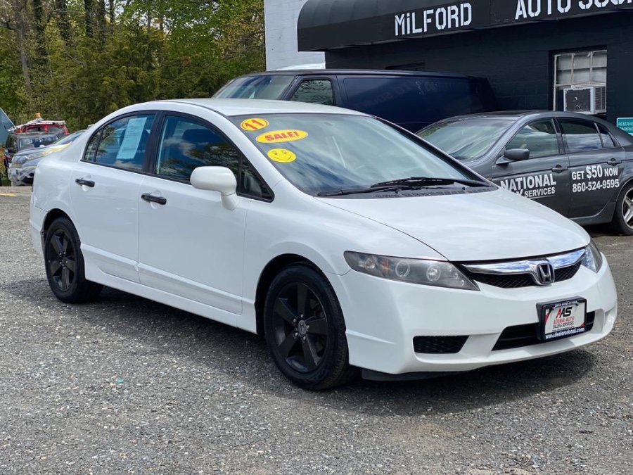2011 Honda Civic Sdn 4dr Auto LX-S, available for sale in Milford, Connecticut | Adonai Auto Sales LLC. Milford, Connecticut 2011 Honda Civic Sdn 4dr Auto LX-S, available for sale in Milford, Connecticut | Adonai Auto Sales LLC. Milford, Connecticut