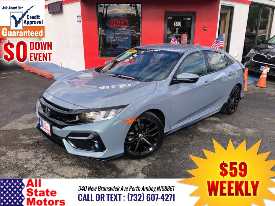 2020 Honda Civic Hatchback Sport CVT, available for sale in Perth Amboy, New Jersey | All State Motor Inc. Perth Amboy, New Jersey 2020 Honda Civic Hatchback Sport CVT, available for sale in Perth Amboy, New Jersey | All State Motor Inc. Perth Amboy, New Jersey