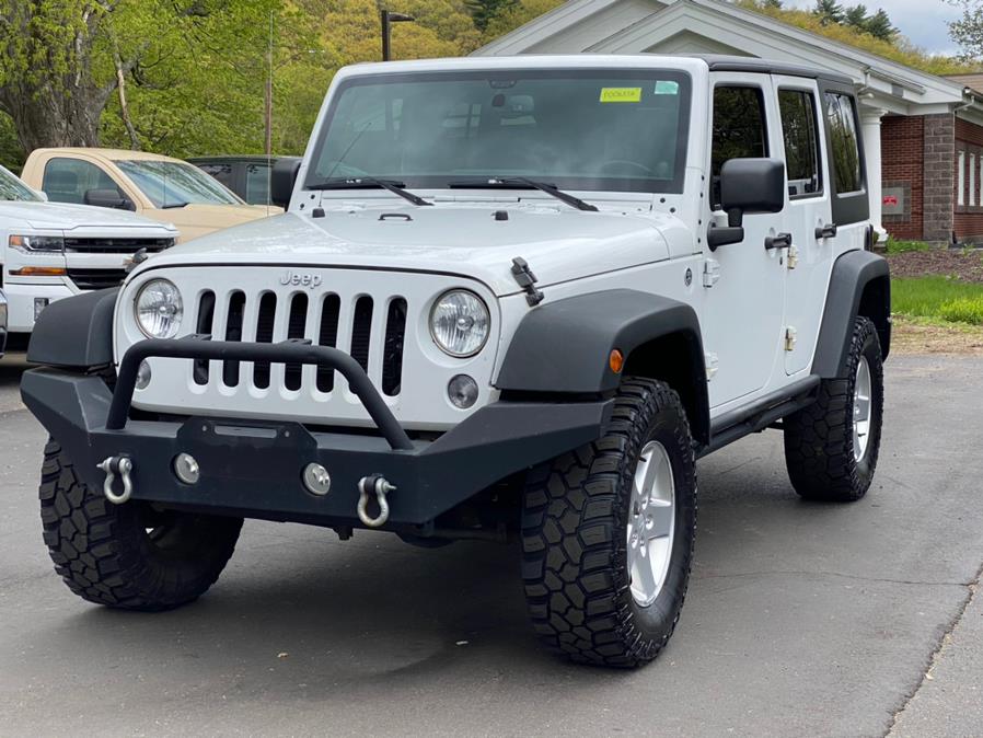 2014 Jeep Wrangler Unlimited 4WD 4dr Sport, available for sale in Canton, Connecticut | Lava Motors 2 Inc. Canton, Connecticut