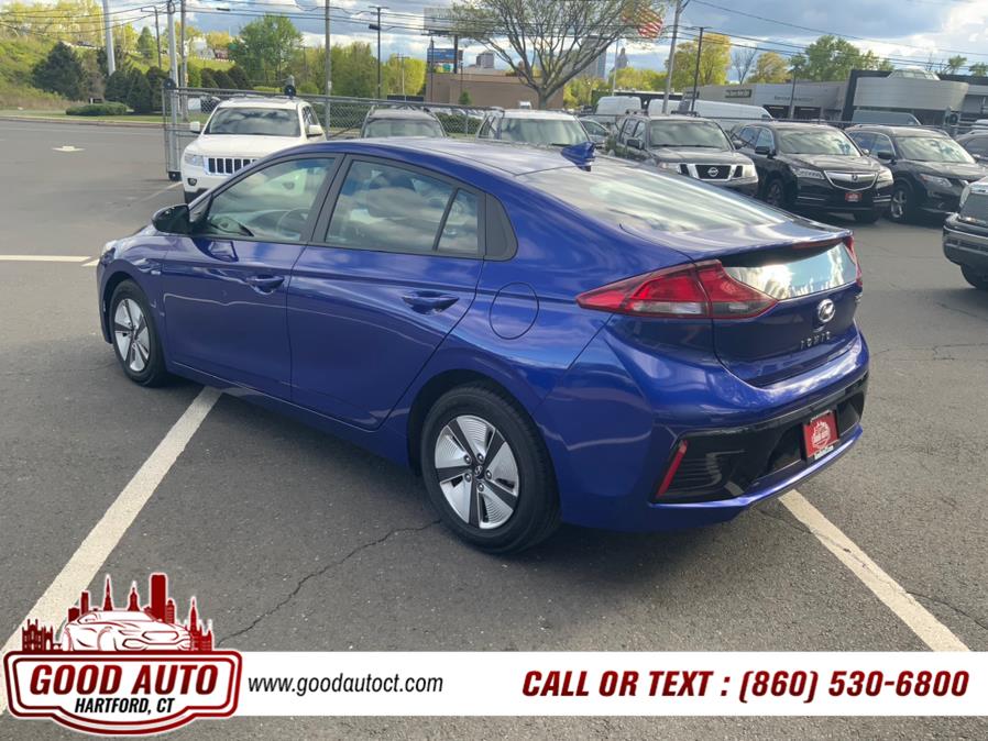 2019 Hyundai Ioniq Hybrid Blue Hatchback, available for sale in Hartford, Connecticut | Good Auto LLC. Hartford, Connecticut 2019 Hyundai Ioniq Hybrid Blue Hatchback, available for sale in Hartford, Connecticut | Good Auto LLC. Hartford, Connecticut
