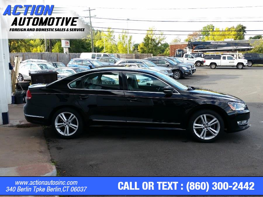 2013 Volkswagen Passat 4dr Sdn 3.6L V6 DSG SEL Premium, available for sale in Berlin, Connecticut | Action Automotive. Berlin, Connecticut 2013 Volkswagen Passat 4dr Sdn 3.6L V6 DSG SEL Premium, available for sale in Berlin, Connecticut | Action Automotive. Berlin, Connecticut