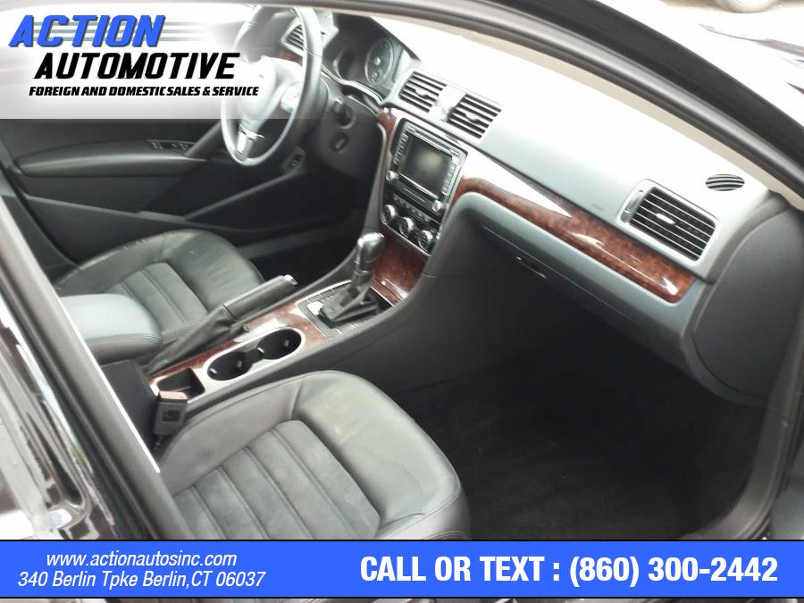2013 Volkswagen Passat 4dr Sdn 3.6L V6 DSG SEL Premium, available for sale in Berlin, Connecticut | Action Automotive. Berlin, Connecticut 2013 Volkswagen Passat 4dr Sdn 3.6L V6 DSG SEL Premium, available for sale in Berlin, Connecticut | Action Automotive. Berlin, Connecticut