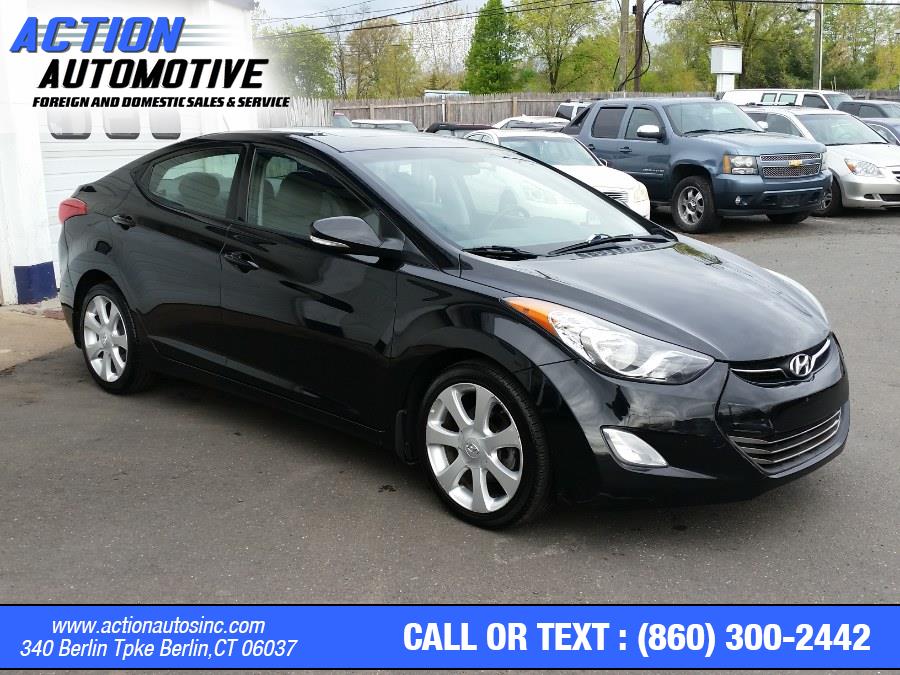 2013 Hyundai Elantra 4dr Sdn Auto Limited, available for sale in Berlin, Connecticut | Action Automotive. Berlin, Connecticut 2013 Hyundai Elantra 4dr Sdn Auto Limited, available for sale in Berlin, Connecticut | Action Automotive. Berlin, Connecticut
