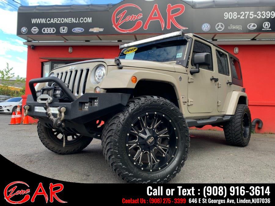 2017 Jeep Wrangler Unlimited Sahara 4x4, available for sale in Linden, New Jersey | Car Zone. Linden, New Jersey 2017 Jeep Wrangler Unlimited Sahara 4x4, available for sale in Linden, New Jersey | Car Zone. Linden, New Jersey