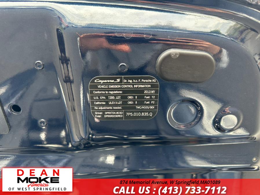 2013 Porsche Cayenne AWD 4dr S, available for sale in W Springfield, Massachusetts | Dean Moke America of West Springfield. W Springfield, Massachusetts 2013 Porsche Cayenne AWD 4dr S, available for sale in W Springfield, Massachusetts | Dean Moke America of West Springfield. W Springfield, Massachusetts