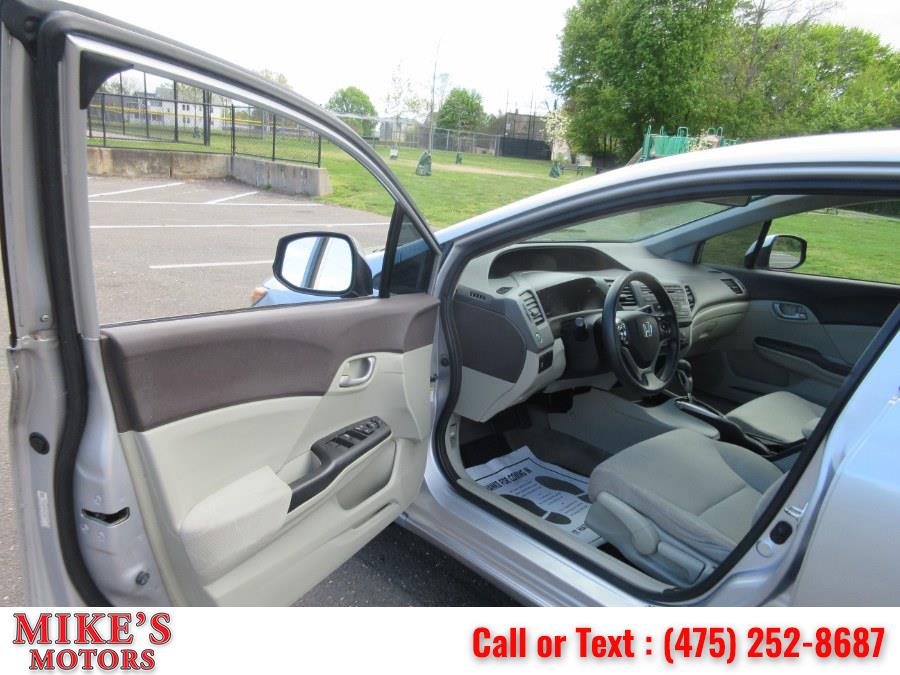 2012 Honda Civic Sdn 4dr Auto LX, available for sale in Stratford, Connecticut | Mike's Motors LLC. Stratford, Connecticut 2012 Honda Civic Sdn 4dr Auto LX, available for sale in Stratford, Connecticut | Mike's Motors LLC. Stratford, Connecticut