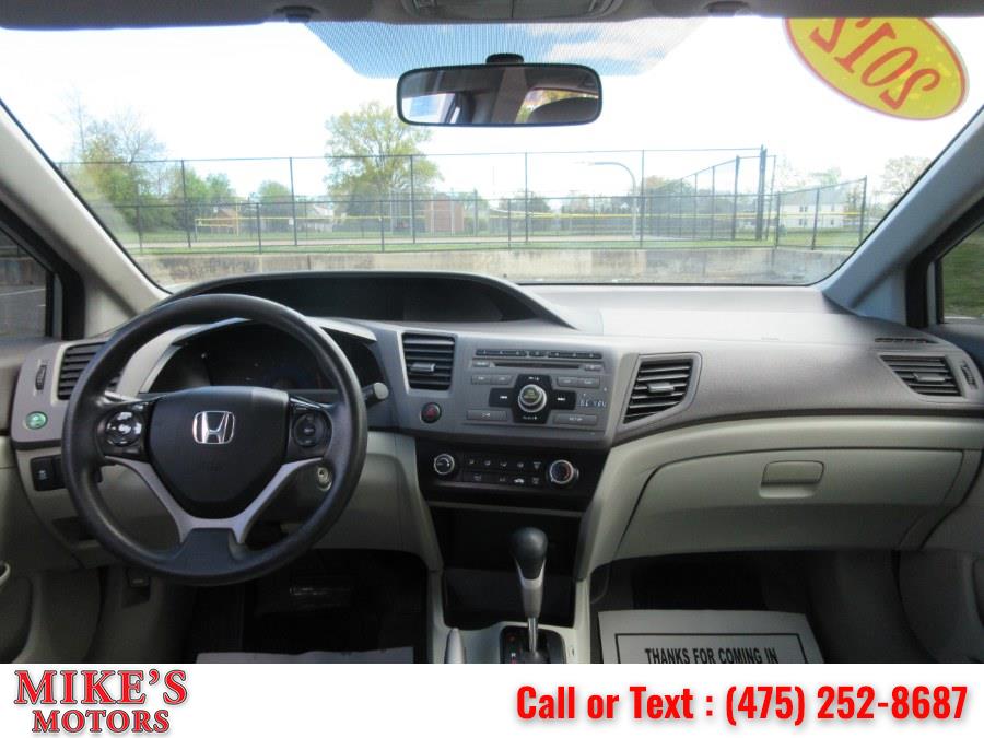 2012 Honda Civic Sdn 4dr Auto LX, available for sale in Stratford, Connecticut | Mike's Motors LLC. Stratford, Connecticut 2012 Honda Civic Sdn 4dr Auto LX, available for sale in Stratford, Connecticut | Mike's Motors LLC. Stratford, Connecticut