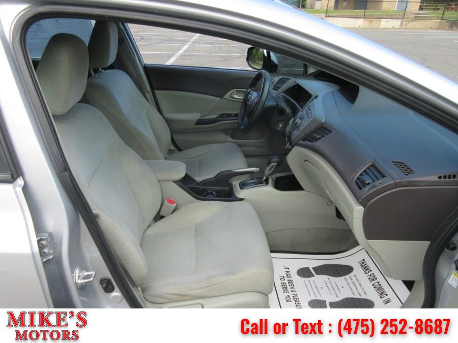 2012 Honda Civic Sdn 4dr Auto LX, available for sale in Stratford, Connecticut | Mike's Motors LLC. Stratford, Connecticut 2012 Honda Civic Sdn 4dr Auto LX, available for sale in Stratford, Connecticut | Mike's Motors LLC. Stratford, Connecticut