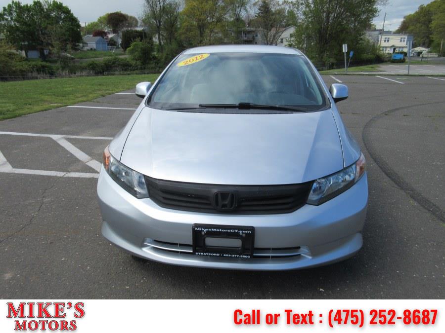 2012 Honda Civic Sdn 4dr Auto LX, available for sale in Stratford, Connecticut | Mike's Motors LLC. Stratford, Connecticut 2012 Honda Civic Sdn 4dr Auto LX, available for sale in Stratford, Connecticut | Mike's Motors LLC. Stratford, Connecticut
