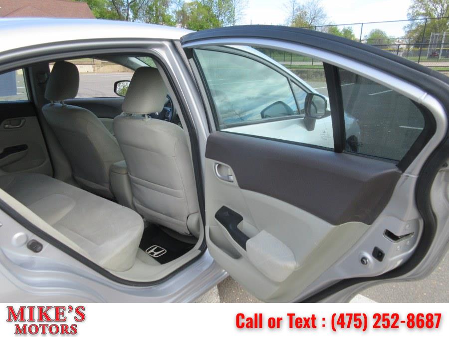 2012 Honda Civic Sdn 4dr Auto LX, available for sale in Stratford, Connecticut | Mike's Motors LLC. Stratford, Connecticut 2012 Honda Civic Sdn 4dr Auto LX, available for sale in Stratford, Connecticut | Mike's Motors LLC. Stratford, Connecticut