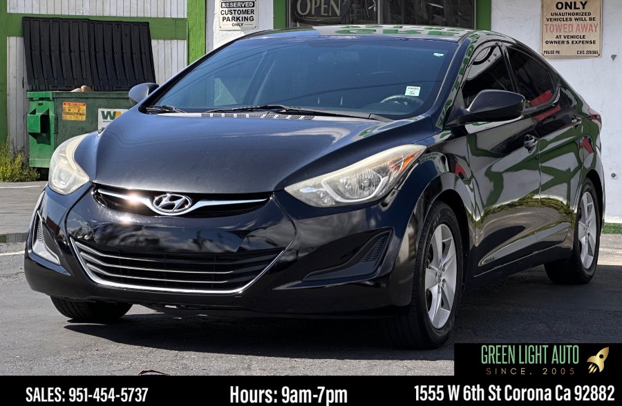 2015 Hyundai Elantra 4dr Sdn Man SE (Alabama Plant), available for sale in Corona, California | Green Light Auto. Corona, California 2015 Hyundai Elantra 4dr Sdn Man SE (Alabama Plant), available for sale in Corona, California | Green Light Auto. Corona, California