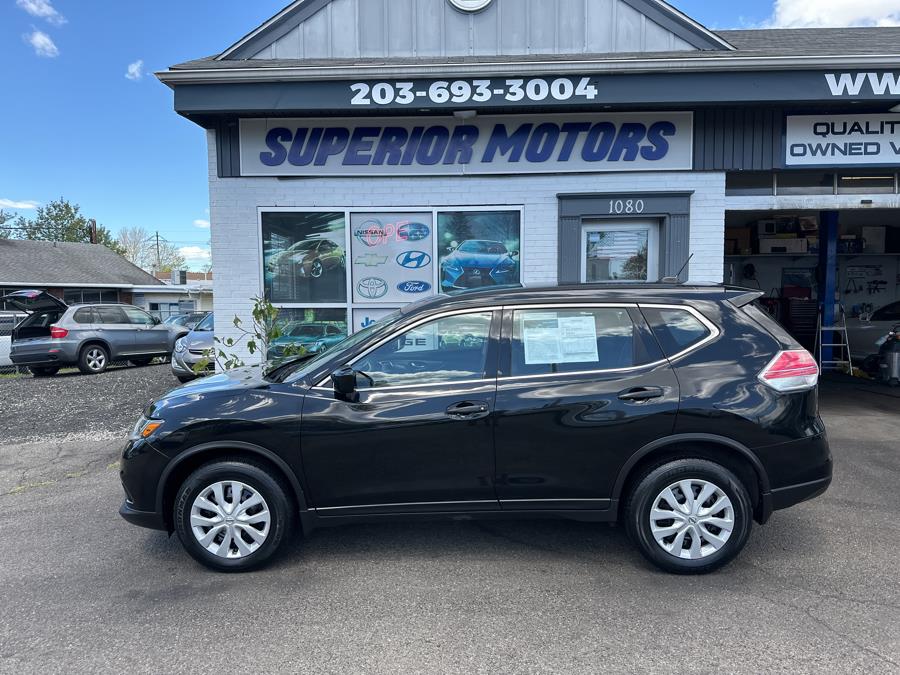 2016 NISSAN ROGUE S AWD 4dr S, available for sale in Milford, Connecticut | Superior Motors LLC. Milford, Connecticut