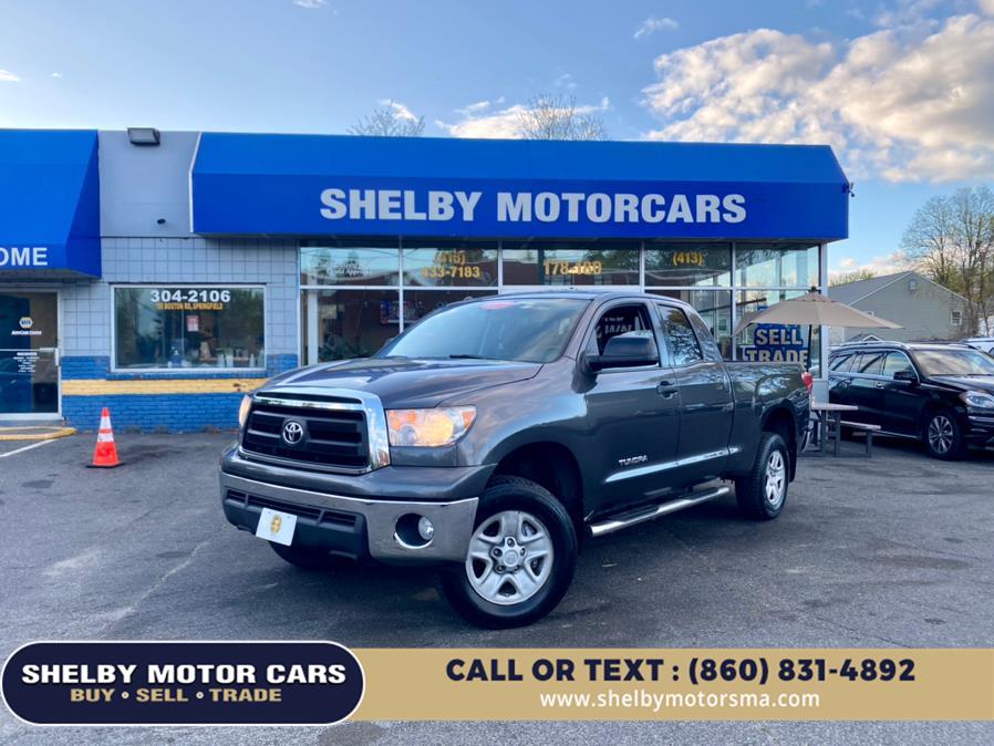 2013 Toyota Tundra 4WD Truck Double Cab 4.6L V8 6-Spd AT (Natl), available for sale in Springfield, Massachusetts | Shelby Motor Cars. Springfield, Massachusetts