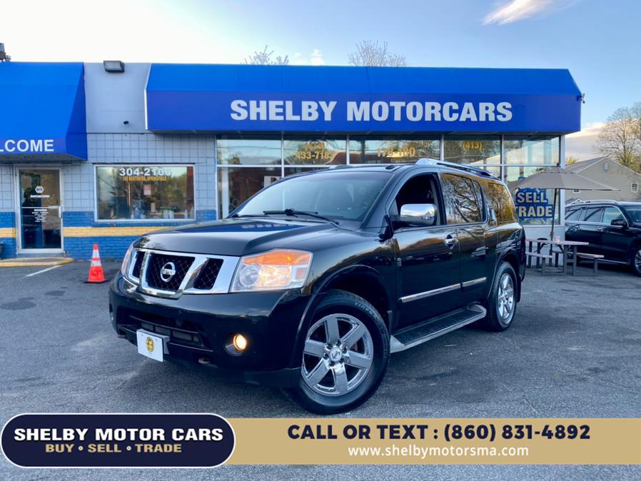 2010 Nissan Armada 4WD 4dr Platinum, available for sale in Springfield, Massachusetts | Shelby Motor Cars. Springfield, Massachusetts