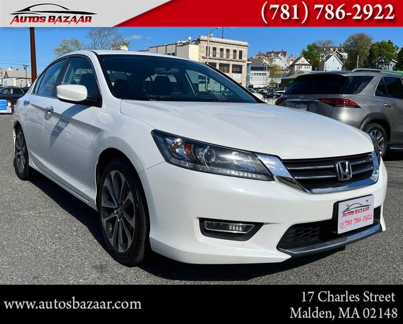 2013 Honda Accord Sdn 4dr I4 CVT Sport, available for sale in Malden, Massachusetts | Auto Bazaar. Malden, Massachusetts 2013 Honda Accord Sdn 4dr I4 CVT Sport, available for sale in Malden, Massachusetts | Auto Bazaar. Malden, Massachusetts