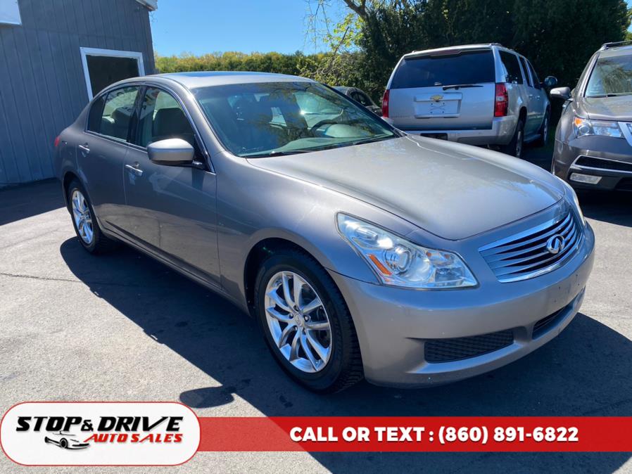 2009 Infiniti G37 Sedan 4dr x AWD, available for sale in East Windsor, Connecticut | Stop & Drive Auto Sales. East Windsor, Connecticut 2009 Infiniti G37 Sedan 4dr x AWD, available for sale in East Windsor, Connecticut | Stop & Drive Auto Sales. East Windsor, Connecticut