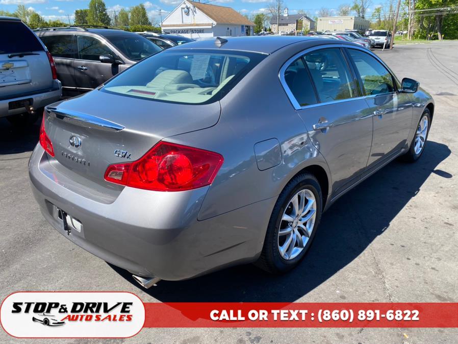 2009 Infiniti G37 Sedan 4dr x AWD, available for sale in East Windsor, Connecticut | Stop & Drive Auto Sales. East Windsor, Connecticut 2009 Infiniti G37 Sedan 4dr x AWD, available for sale in East Windsor, Connecticut | Stop & Drive Auto Sales. East Windsor, Connecticut