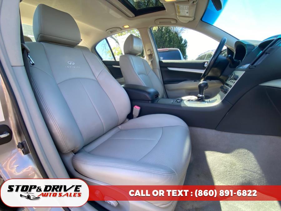 2009 Infiniti G37 Sedan 4dr x AWD, available for sale in East Windsor, Connecticut | Stop & Drive Auto Sales. East Windsor, Connecticut 2009 Infiniti G37 Sedan 4dr x AWD, available for sale in East Windsor, Connecticut | Stop & Drive Auto Sales. East Windsor, Connecticut