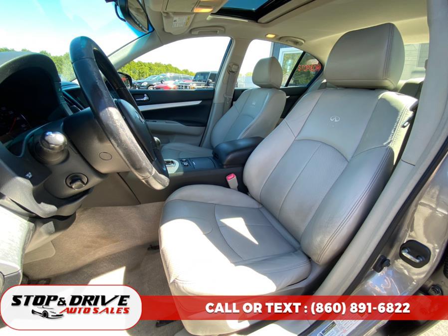 2009 Infiniti G37 Sedan 4dr x AWD, available for sale in East Windsor, Connecticut | Stop & Drive Auto Sales. East Windsor, Connecticut 2009 Infiniti G37 Sedan 4dr x AWD, available for sale in East Windsor, Connecticut | Stop & Drive Auto Sales. East Windsor, Connecticut