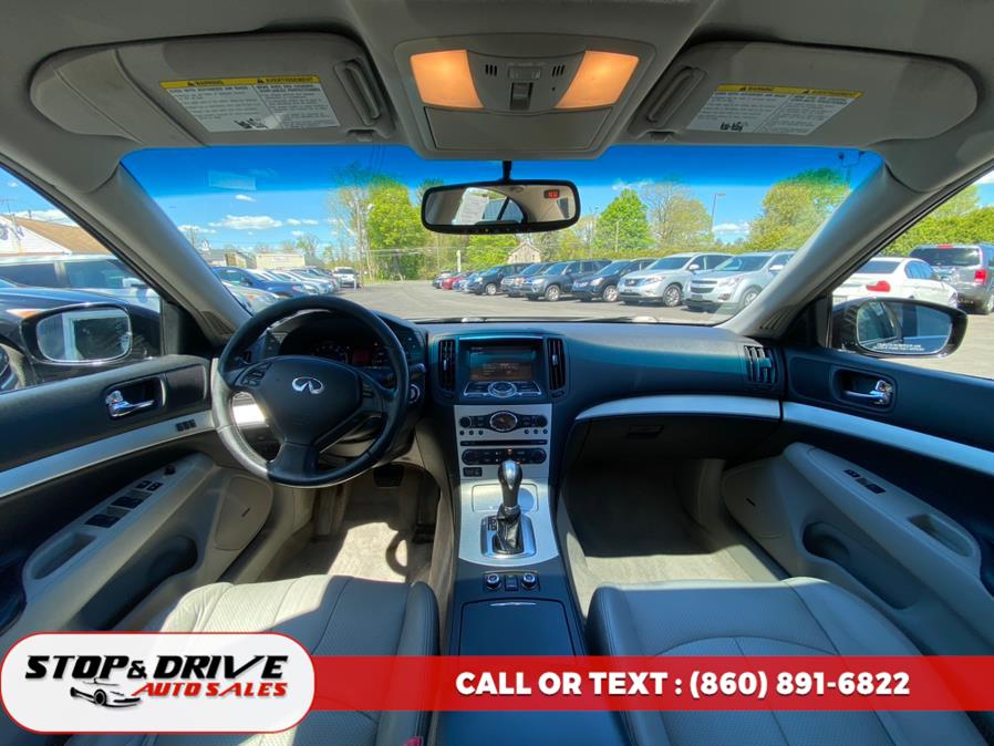 2009 Infiniti G37 Sedan 4dr x AWD, available for sale in East Windsor, Connecticut | Stop & Drive Auto Sales. East Windsor, Connecticut 2009 Infiniti G37 Sedan 4dr x AWD, available for sale in East Windsor, Connecticut | Stop & Drive Auto Sales. East Windsor, Connecticut