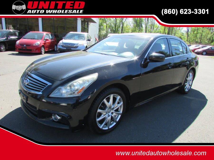2011 INFINITI G37 Sedan 4dr x AWD, available for sale in East Windsor, Connecticut | United Auto Sales of E Windsor, Inc. East Windsor, Connecticut 2011 INFINITI G37 Sedan 4dr x AWD, available for sale in East Windsor, Connecticut | United Auto Sales of E Windsor, Inc. East Windsor, Connecticut