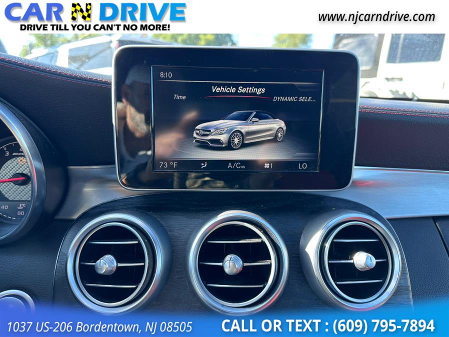 2017 Mercedes-benz C-class AMG C63 Convertible, available for sale in Bordentown, New Jersey | Car N Drive. Bordentown, New Jersey 2017 Mercedes-benz C-class AMG C63 Convertible, available for sale in Bordentown, New Jersey | Car N Drive. Bordentown, New Jersey