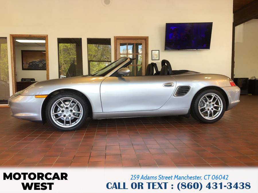 2004 Porsche Boxster 2dr Roadster 5-Spd Manual, available for sale in Manchester, Connecticut | Motorcar West. Manchester, Connecticut