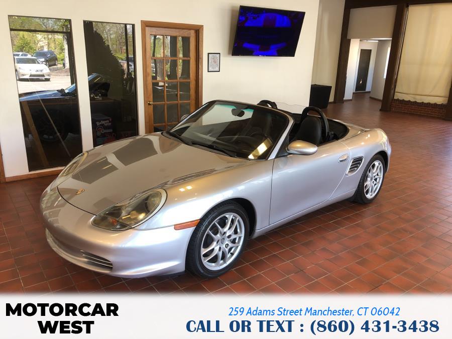 2004 Porsche Boxster 2dr Roadster 5-Spd Manual, available for sale in Manchester, Connecticut | Motorcar West. Manchester, Connecticut 2004 Porsche Boxster 2dr Roadster 5-Spd Manual, available for sale in Manchester, Connecticut | Motorcar West. Manchester, Connecticut