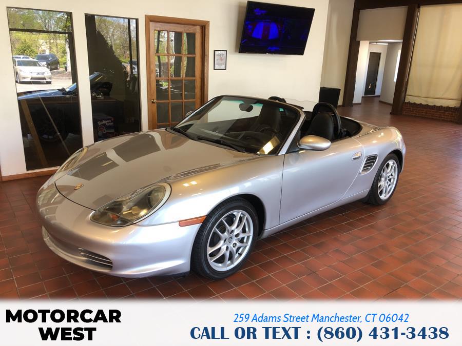 2004 Porsche Boxster 2dr Roadster 5-Spd Manual, available for sale in Manchester, Connecticut | Motorcar West. Manchester, Connecticut 2004 Porsche Boxster 2dr Roadster 5-Spd Manual, available for sale in Manchester, Connecticut | Motorcar West. Manchester, Connecticut