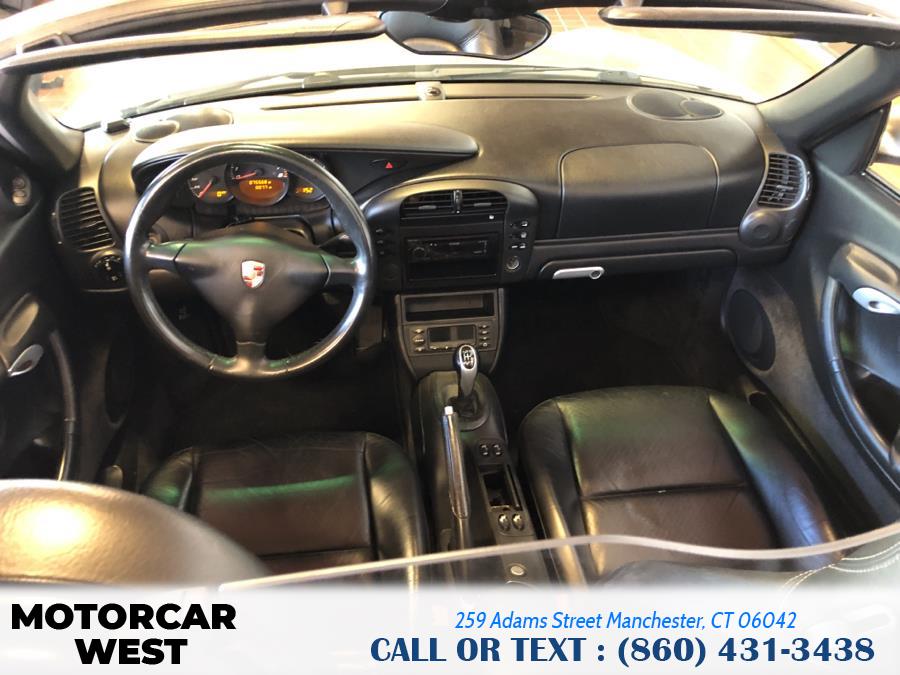 2004 Porsche Boxster 2dr Roadster 5-Spd Manual, available for sale in Manchester, Connecticut | Motorcar West. Manchester, Connecticut 2004 Porsche Boxster 2dr Roadster 5-Spd Manual, available for sale in Manchester, Connecticut | Motorcar West. Manchester, Connecticut