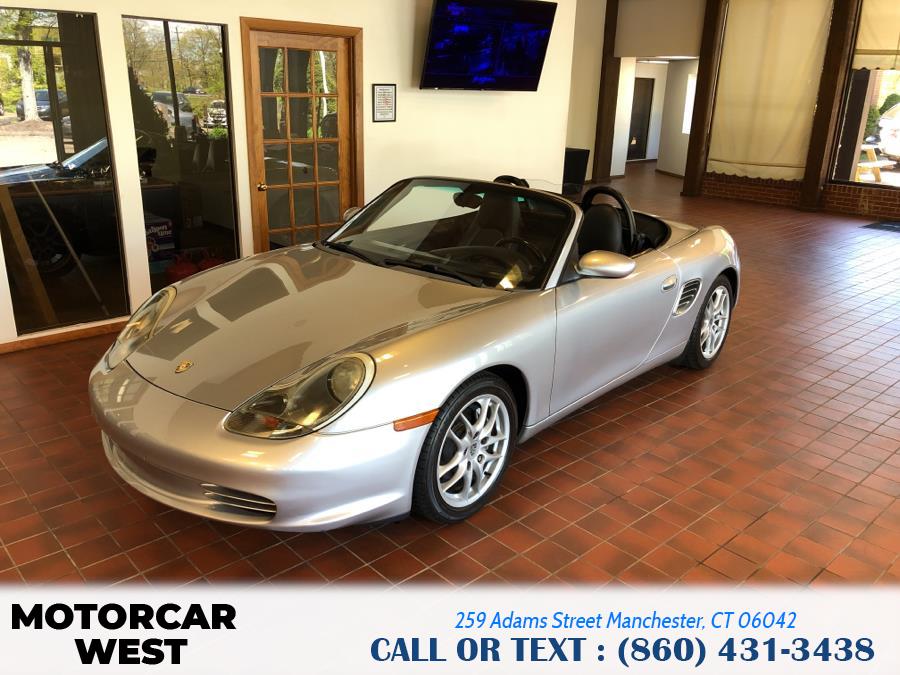2004 Porsche Boxster 2dr Roadster 5-Spd Manual, available for sale in Manchester, Connecticut | Motorcar West. Manchester, Connecticut 2004 Porsche Boxster 2dr Roadster 5-Spd Manual, available for sale in Manchester, Connecticut | Motorcar West. Manchester, Connecticut