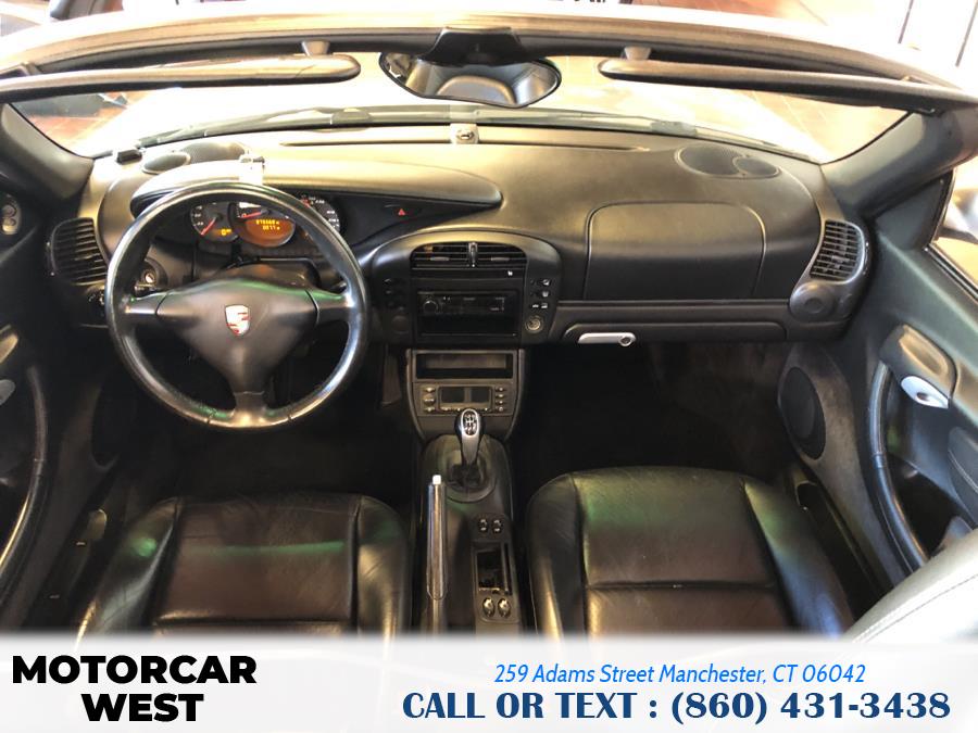 2004 Porsche Boxster 2dr Roadster 5-Spd Manual, available for sale in Manchester, Connecticut | Motorcar West. Manchester, Connecticut 2004 Porsche Boxster 2dr Roadster 5-Spd Manual, available for sale in Manchester, Connecticut | Motorcar West. Manchester, Connecticut