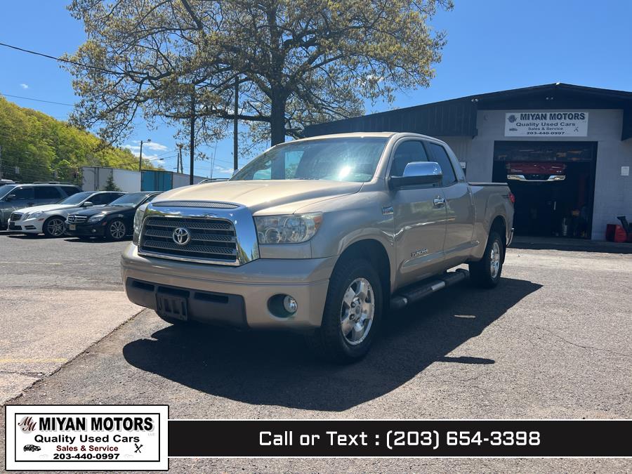 2007 Toyota Tundra 4WD Double 145.7" 5.7L V8 LTD (Natl, available for sale in Meriden, Connecticut | Miyan Motors. Meriden, Connecticut