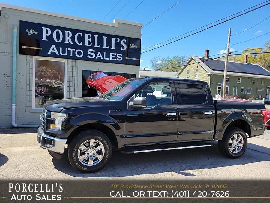 2015 Ford F-150 4WD SuperCrew 145" XLT, available for sale in West Warwick, Rhode Island | Porcelli's Auto Sales. West Warwick, Rhode Island