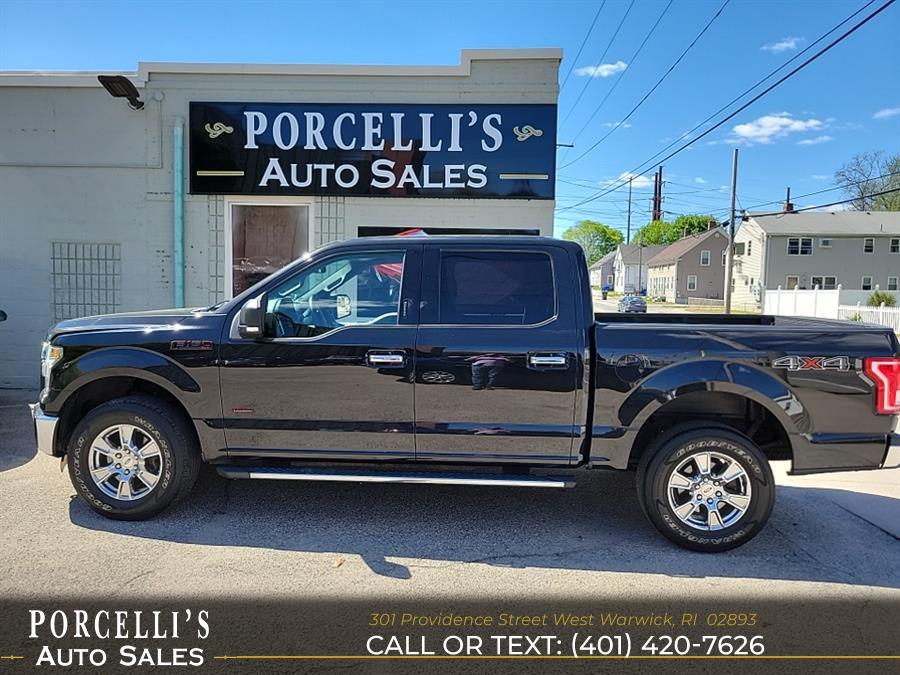 2015 Ford F-150 4WD SuperCrew 145" XLT, available for sale in West Warwick, Rhode Island | Porcelli's Auto Sales. West Warwick, Rhode Island 2015 Ford F-150 4WD SuperCrew 145" XLT, available for sale in West Warwick, Rhode Island | Porcelli's Auto Sales. West Warwick, Rhode Island