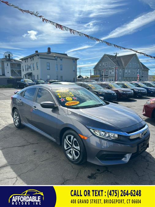 2018 Honda Civic Sedan LX CVT, available for sale in Bridgeport, Connecticut | Affordable Motors Inc. Bridgeport, Connecticut 2018 Honda Civic Sedan LX CVT, available for sale in Bridgeport, Connecticut | Affordable Motors Inc. Bridgeport, Connecticut