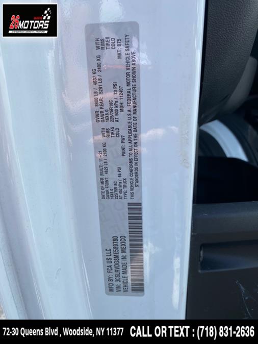 2021 Ram ProMaster Cargo Van 2500 High Roof 159" WB, available for sale in Woodside, New York | 26 Motors Queens. Woodside, New York 2021 Ram ProMaster Cargo Van 2500 High Roof 159" WB, available for sale in Woodside, New York | 26 Motors Queens. Woodside, New York