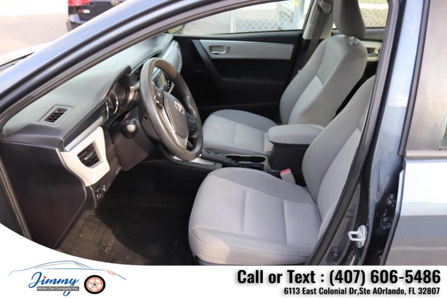 2015 Toyota Corolla 4dr Sdn CVT LE (Natl), available for sale in Orlando, Florida | Jimmy Motor Car Company Inc. Orlando, Florida 2015 Toyota Corolla 4dr Sdn CVT LE (Natl), available for sale in Orlando, Florida | Jimmy Motor Car Company Inc. Orlando, Florida