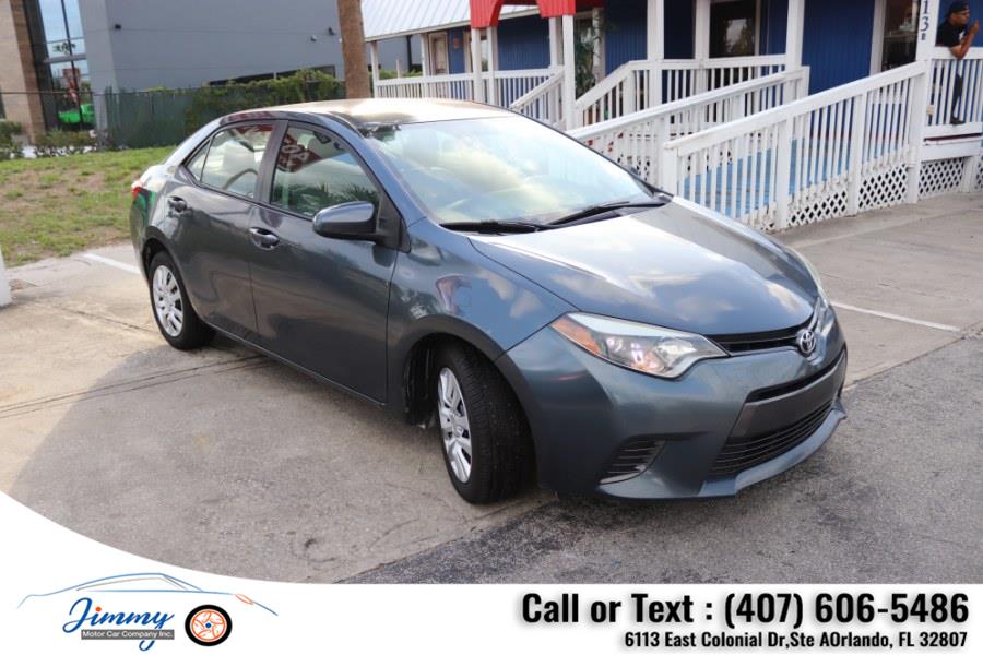 2015 Toyota Corolla 4dr Sdn CVT LE (Natl), available for sale in Orlando, Florida | Jimmy Motor Car Company Inc. Orlando, Florida 2015 Toyota Corolla 4dr Sdn CVT LE (Natl), available for sale in Orlando, Florida | Jimmy Motor Car Company Inc. Orlando, Florida